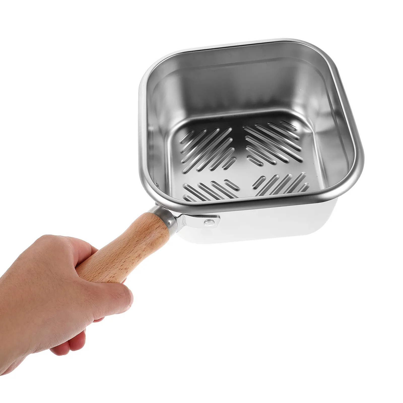 Portable Deep Fryer Pot: Mini Stainless Steel Frying Pan For Camping Picnics Small Kitchens Multifunctional Oil Fryer With