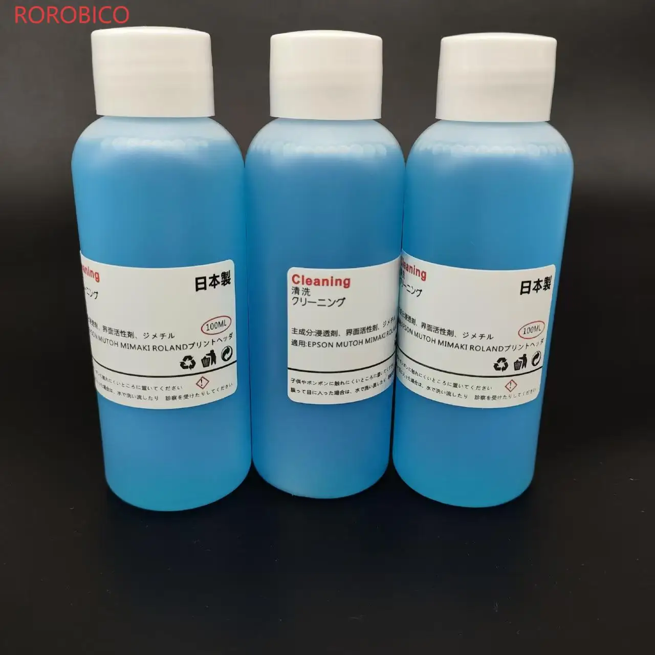 100ml Printhead Cleaning Kit for Epson Canon HP I3200 4720 Print Head DTF Cleaning Liquid for Sublimation Ink Pigment Dye Ink