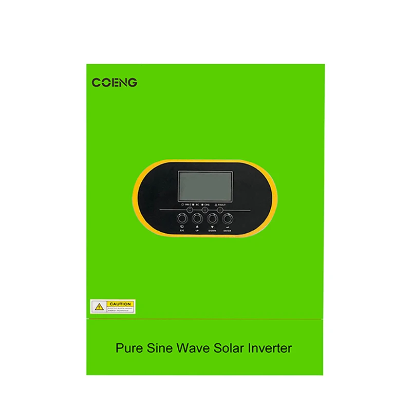 

24V 48V Off Grid Hybrid Solar Inverter 3.5kw 5.5kw 6.2kw Single Phase Pure Sine Wave MPPT With Battery EQ Function