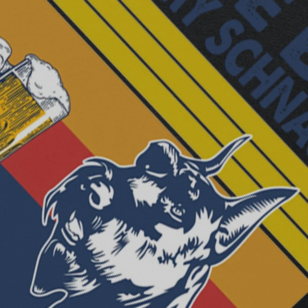 أنا أحب البيرة وبلدي Schnauzer الكلب وربما 3 أشخاص تي شيرت الرسم القطن الشارع الشهير قصيرة الأكمام هدايا عيد تي شيرت الرجال