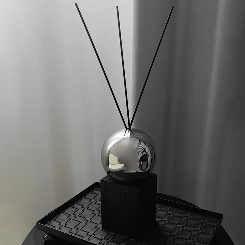 زجاجة ناشر القصب من الفولاذ المقاوم للصدأ |   حاوية زيت الروائح عديمة اللهب |   زجاجة فارغة قابلة لإعادة الملء بقاعدة خشبية |   زخرفة ديكور سطح المكتب من Ins Style لغرفة المعيشة وغرفة النوم والحمام والفندق