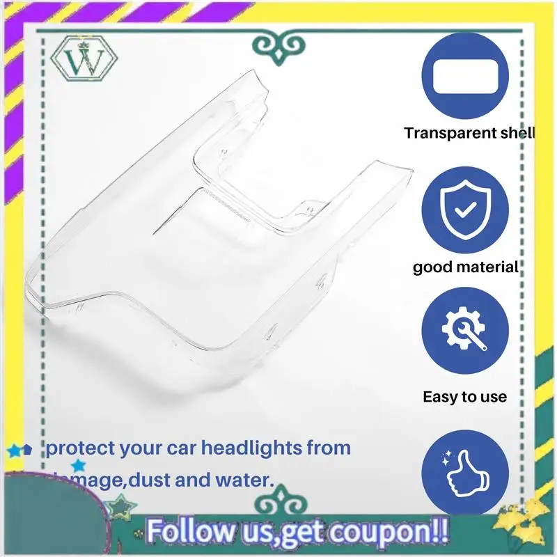 

NEW Headlight Cover For Ford F150 2019 2020 Lamp Shade Headlight Lens For Ford Transparent Lens Cover Right