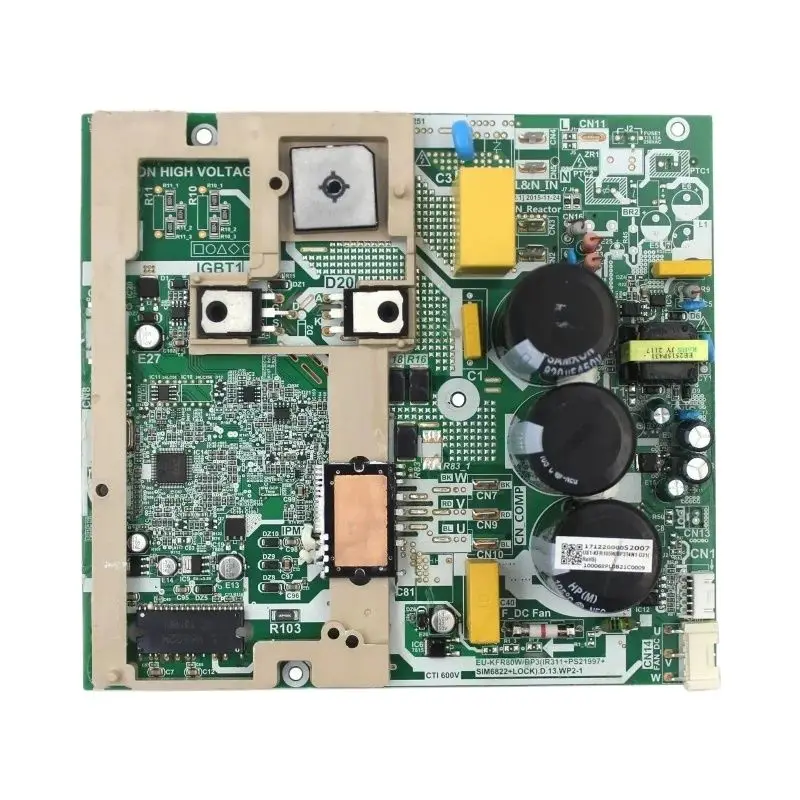 for Midea motherboard EU-KFR80W/BP3 (IR311+PS21997+SIM6822+LOCK) D. 13. WP2-1 17122000052007 Accessories new