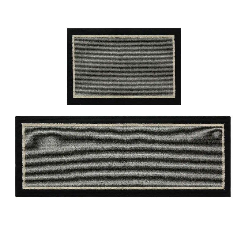 VIKAMA – tapis de cuisine en fibres de cristal, absorbant l'eau et résistant aux taches, pour buanderie, placard, entrée, décoration de salon