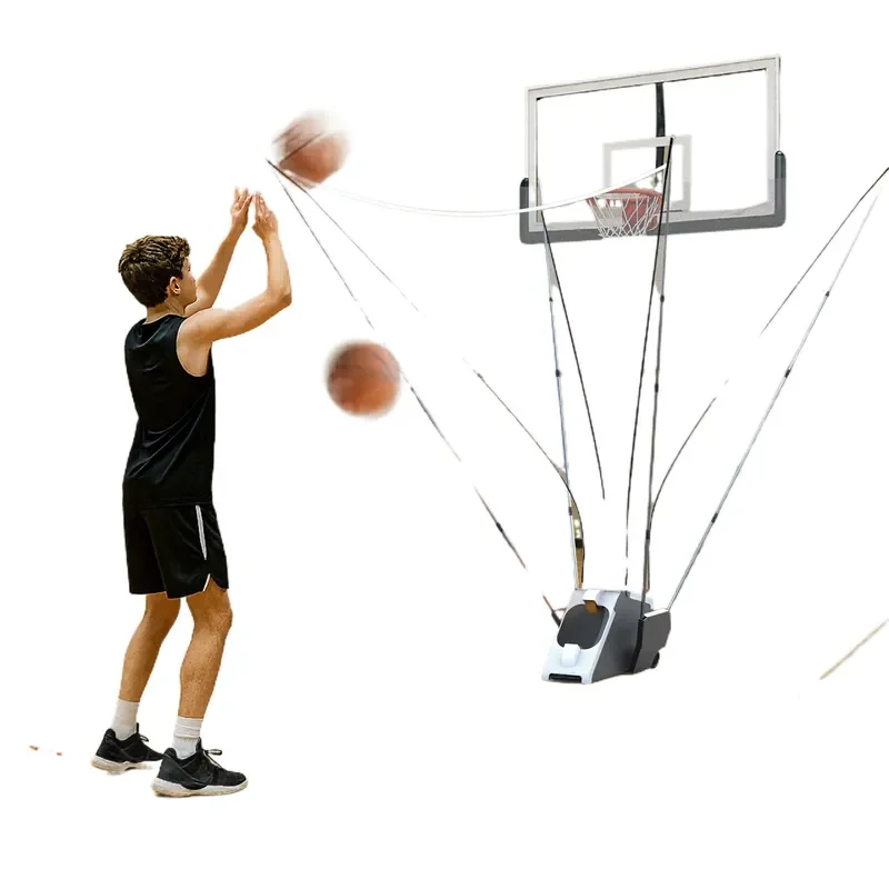 for Basketball Shooting Machine with Touch Screen Display Automatic Return Function Programmable Training Equipment