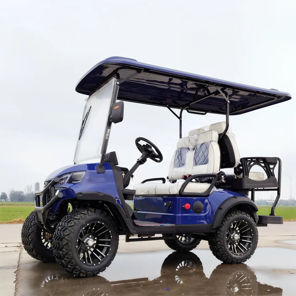 Best Golf Cart Supplies Free Color Custom Vivid White Pink Red Purple Green Black Blue Classic Electric Golf Buggy Price