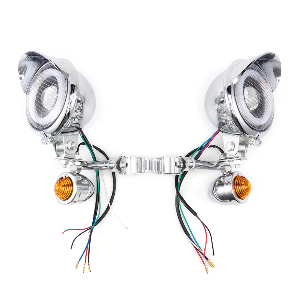 

Passing Light Bar Turn Signals For Yamaha V-Star XVS 650 950 1100 Custom Silverado/Suzuki Boulevard Intruder Volusia Marauder