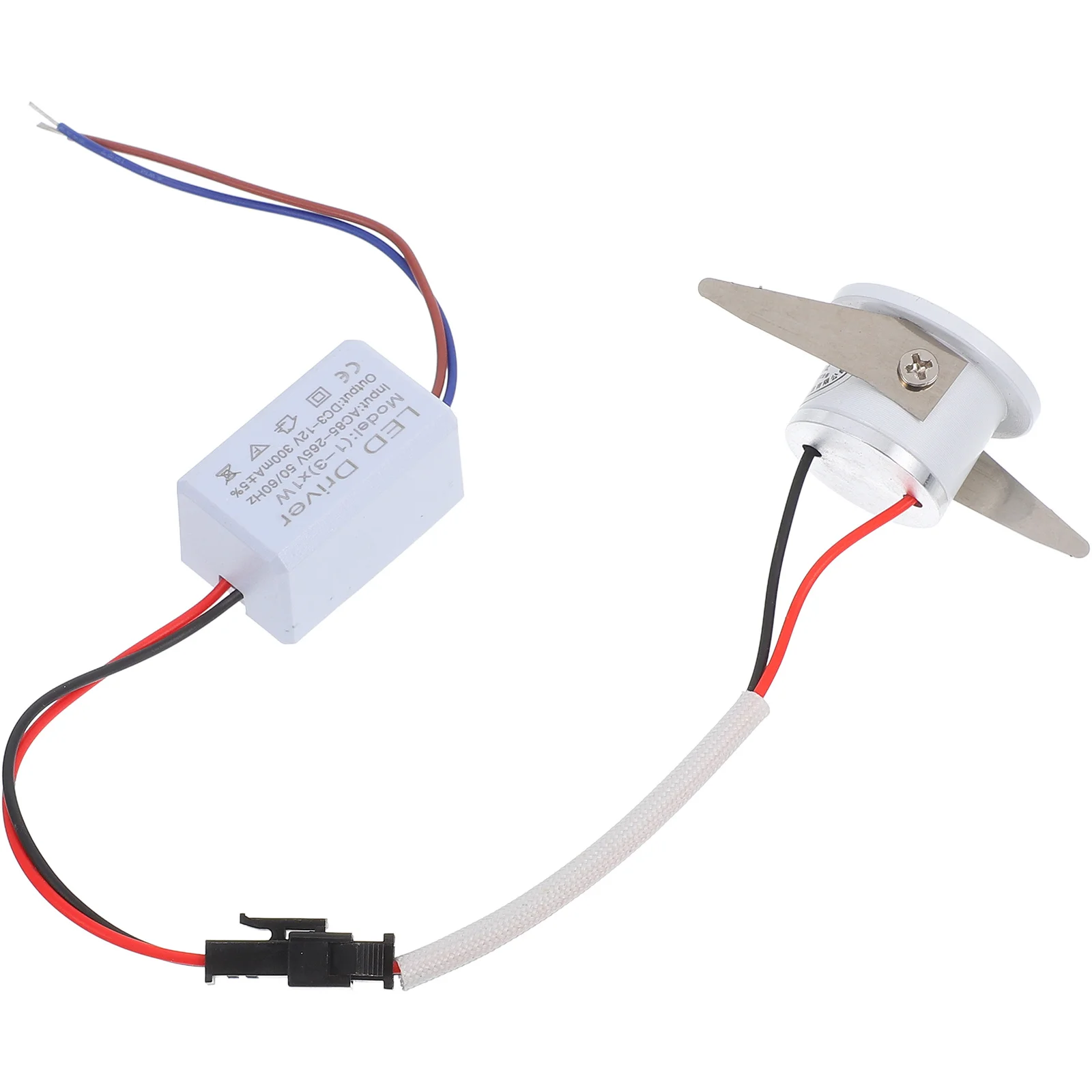 Mini luz de mostrador, foco de pantalla Led compacto, lámpara empotrada de pozo para vitrina, gabinete, iluminación cálida de bajo consumo