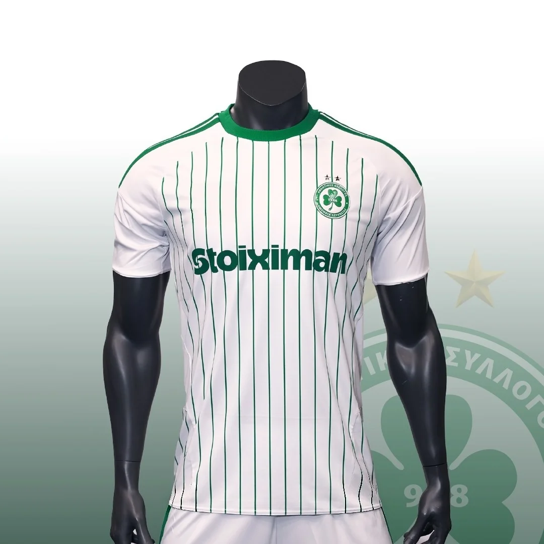 2026/27 New Men's Panathinaikos Competition Jersey 3D Print Y2K Quick Drying Sports Shirt for Daily and Training Wear T-shirt