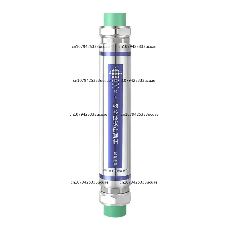 Whole house central scale inhibition No core change Pre-filtration Alkali removal Salt-free water softener