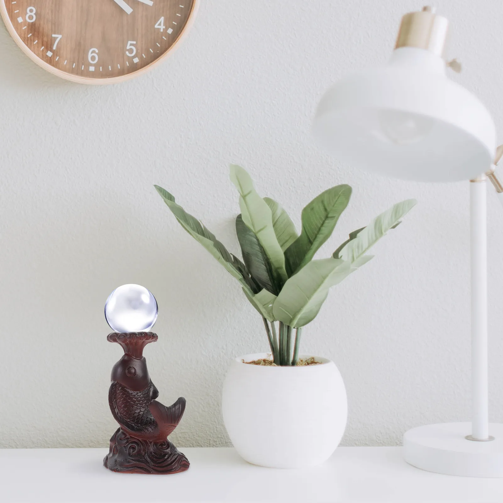 Crystal Ball Stand Sphere Holder Base for Stone Display Office Desk Home Decor Storage