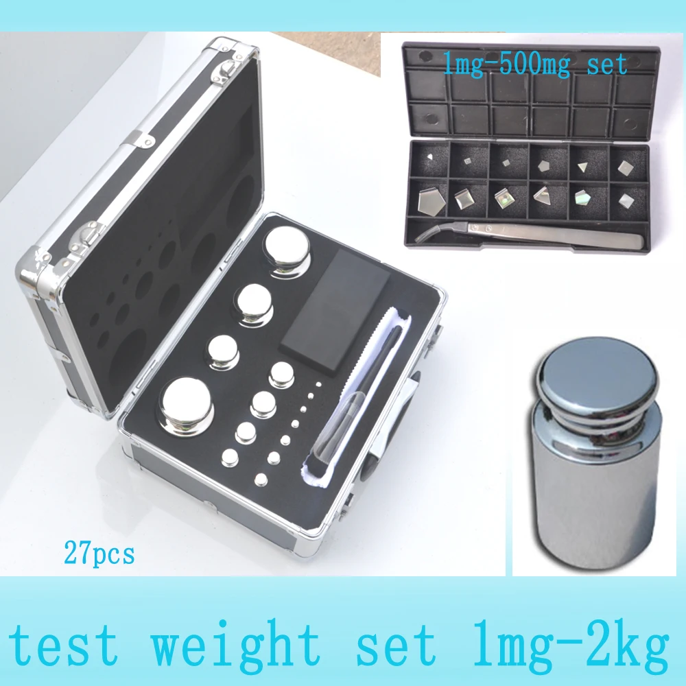 OIML E1 E2 F1 F2 M1 Non-Magnetic Stainless Steel Scale Calibration Weight Set Standard Calibration Weight Mass