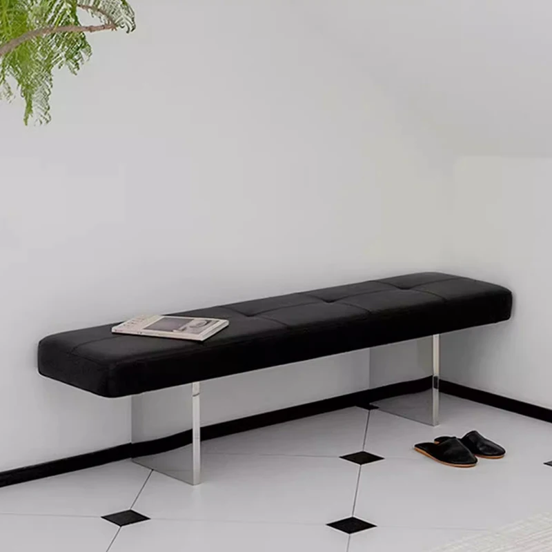

Floor Room Decor Step Stool Cheap Accent Lounge Clear Waiting Modern Comfortable Foot Stool Minimalism Tabouret Home Furniture
