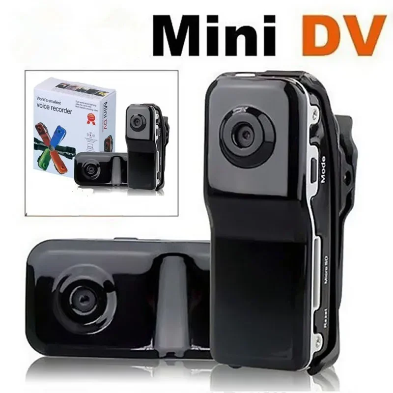 HD Mini DV Camera Body Camcorder Mount Portable Video Record Nanny Security Cam Small Sports Car DVR Webcam For Home and Office