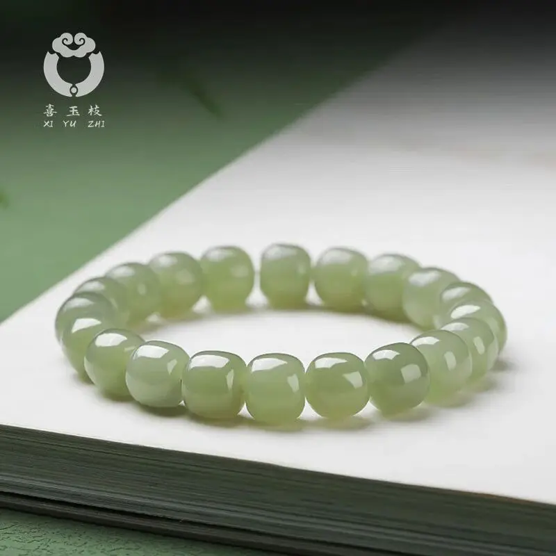 Hetian Jade Women, Old Mine Material, , Jadeite Bracelet Beads