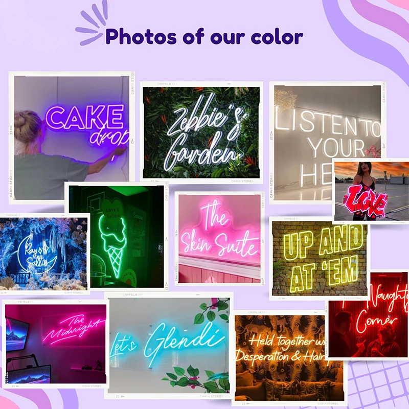 Imagem -05 - Led Neon Sign Light para Sala de Jogos Wall Decor Segurança Breach Sala de Jogos Sinais Personalizados Luzes Personalizadas Presentes de Aniversário