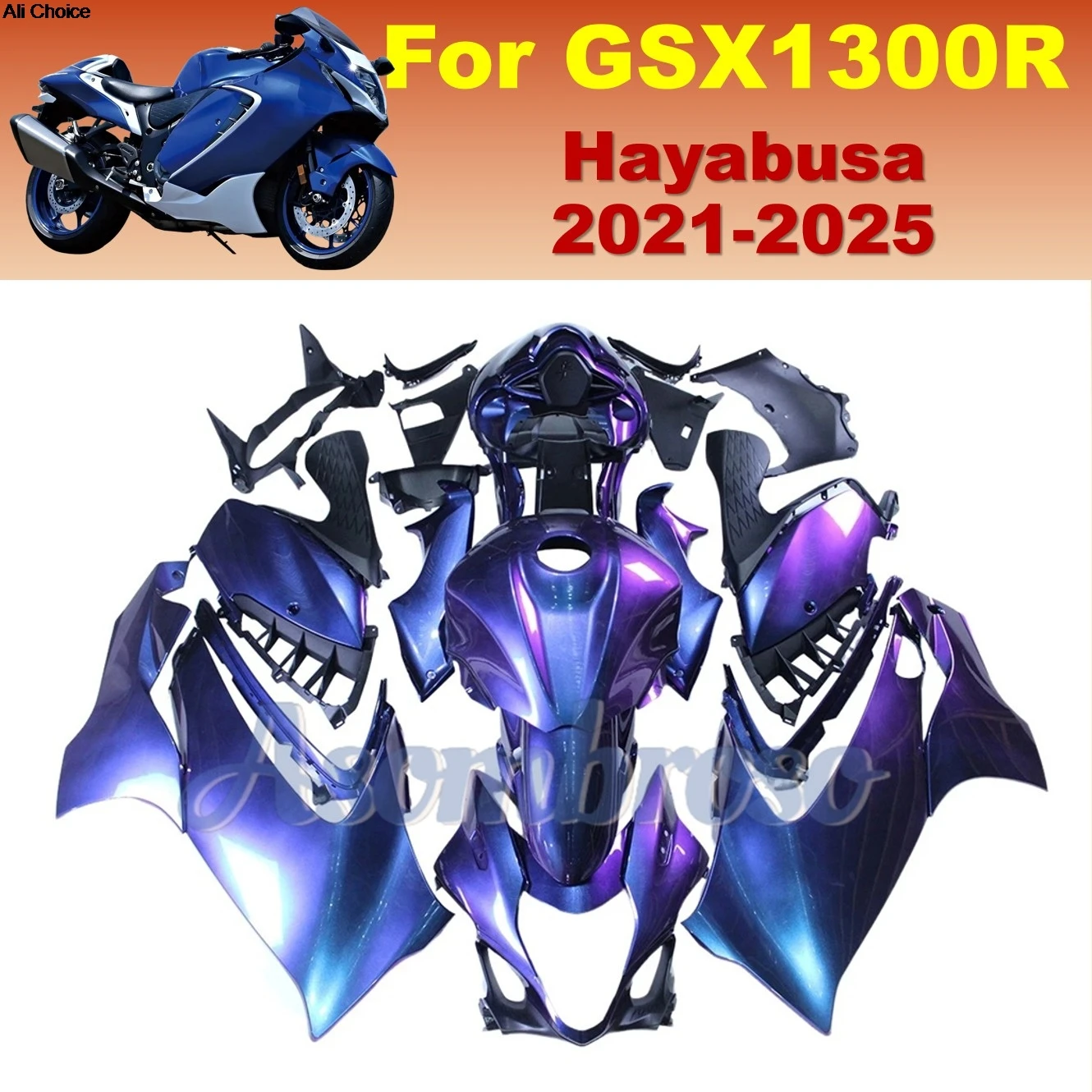 

Chameleon Fairing Kit for Hayabusa GSX1300R 2021 2022 2023 2024 2025 GSX 1300R Motobike Fairings Full set