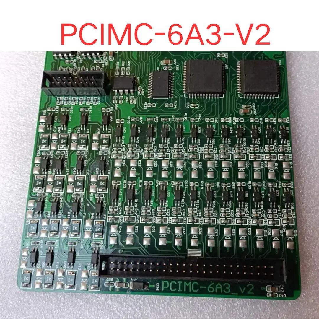 Second-hand test OK PCIMC-6A3-V2 WHNC-006A-00LX Motion Control Card Data Acquisition Card Fast Shipping