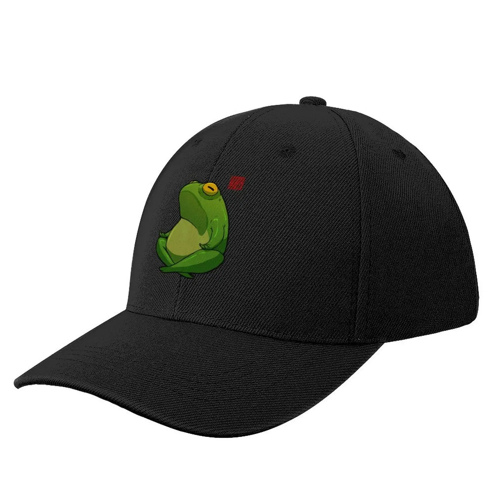 

Yoga Frog Cross Legged Pose Baseball Cap Luxury Cap Sports Cap For Women Men's