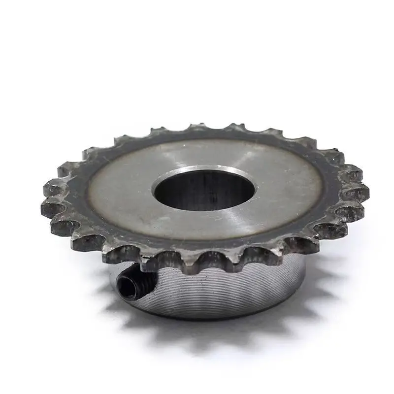 1Pcs 04C Sprocket 10-25 Teeth 45# Steel Chain Wheel Drivechain Wheel Drive Pitch 6.35mm for 3D Printer/DIY Mechanical Projects