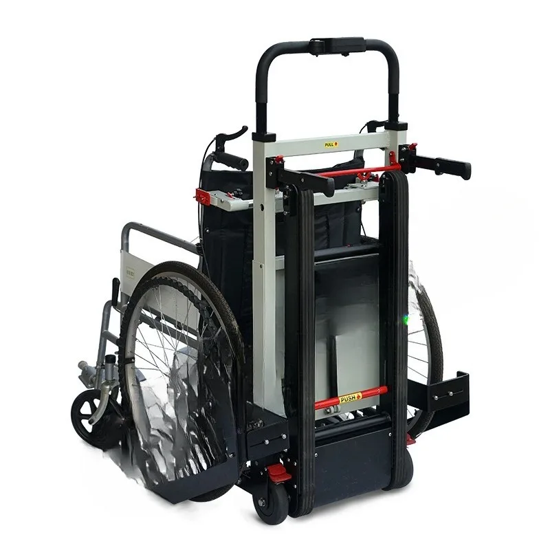Electric stair climbing machine Intelligent electric stair climbing wheelchair Silent crawler electric stair climbing vehicle