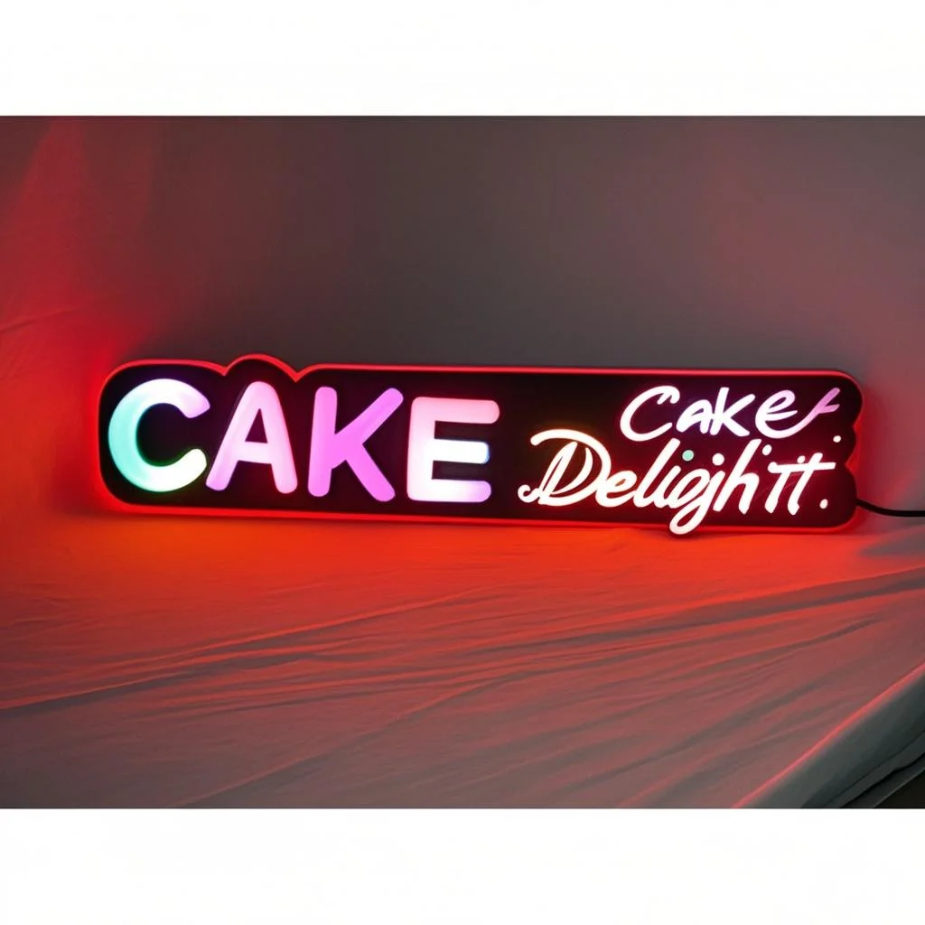 Custom Neon LED Sign Acrylic L - Neon Sign Custom Led recension och pris