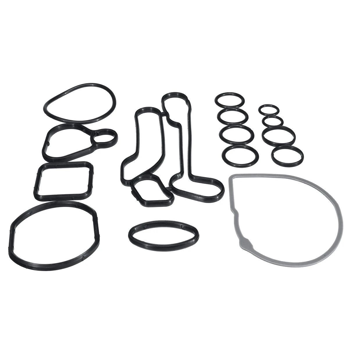 NCSMT 1.6L 1.8L Cooling System Oil Seal Cooler Gasket Seals for Chevrolet Cruze Sonic Astra Zafira 24445723 55354072 553540