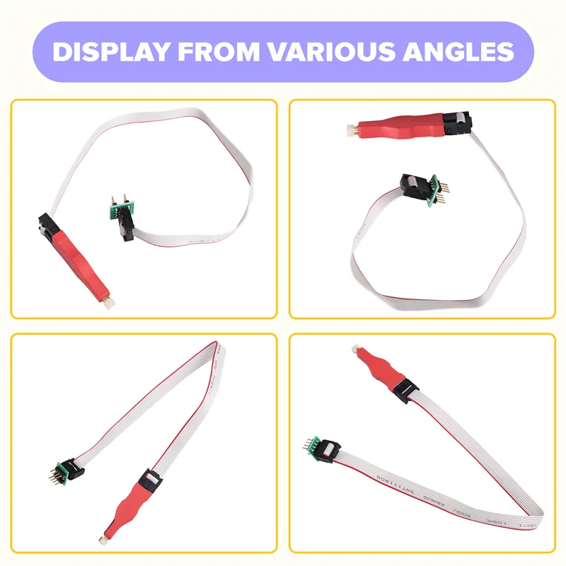 USON8 Chip 4X3 Probe Line QFN8 WSON8 Free Burning Read/Write Adapter Hard Drive Data Recovery