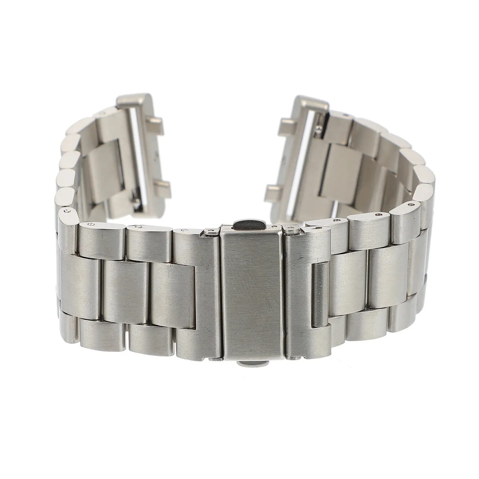 

1 шт. Изысканный ремешок для часов из нержавеющей стали, прочный, удобный, простой в установке, металлический браслет для всех умных часов и аналоговых часов.