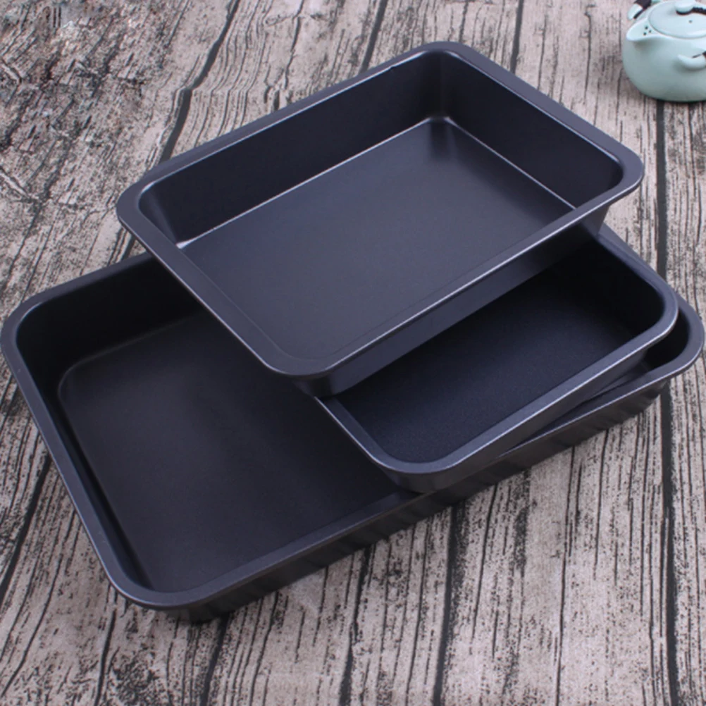 

Cake Tins for Baking Non-stick Coated Tray Dish Carbon Steel Pans Oven