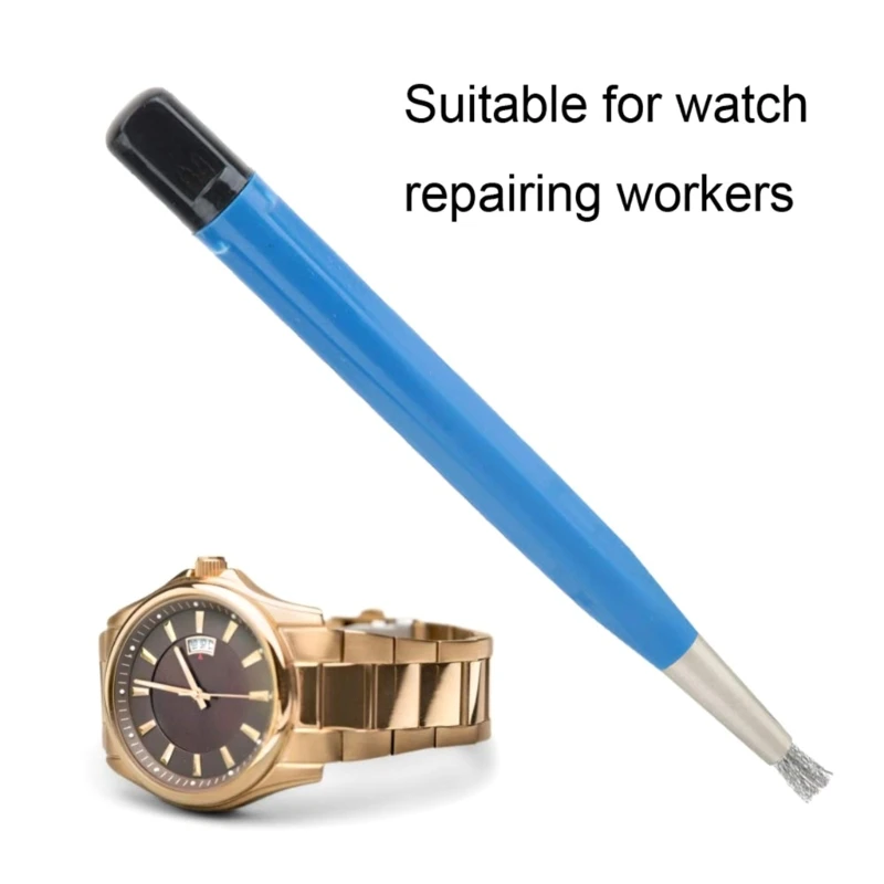 Versatile Fiberglass Scratch Brush Pen Perfect for Watch Cleaning and Small Metal Parts for Watch Cleaning Tool Dropship