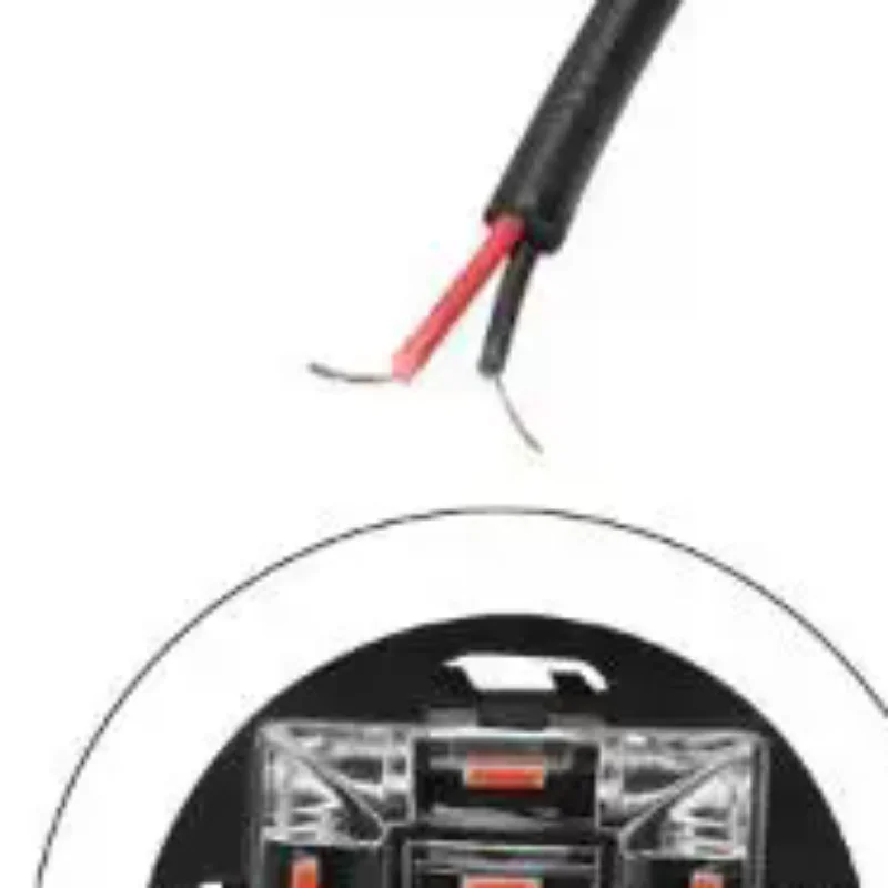 

2 шт. 12 В Duol Цветной светодиодный прожектор для мотоцикла Светодиодный зеркальный светильник Предупреждающий мигающий свет Ходовые огни для UTV ATV Красный Синий 12 В