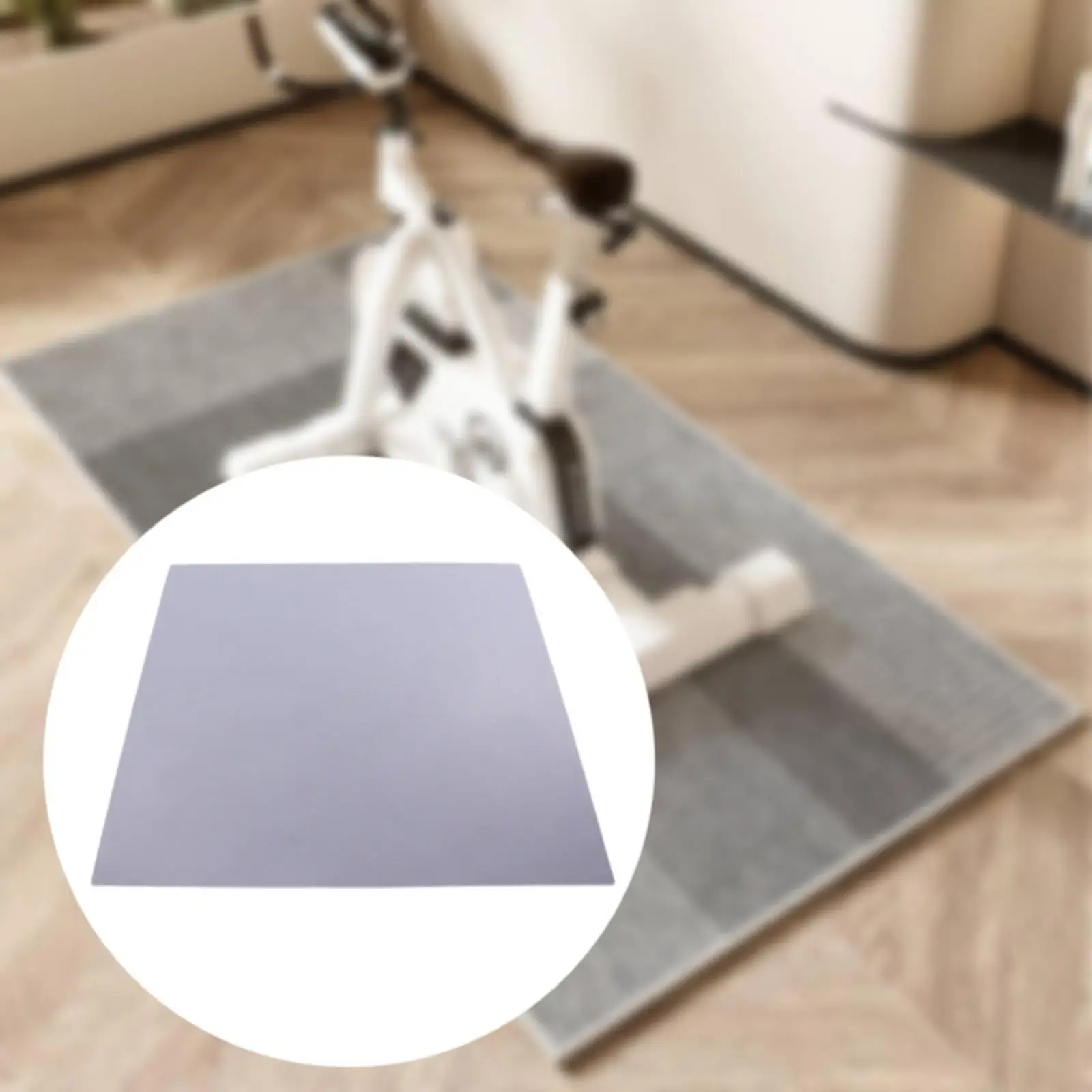 Leg Exerciser Non Slip Mat for Under Desk Elliptical Lightweight Stability Men