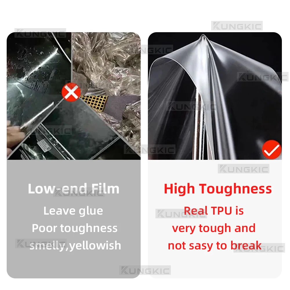 لكيا EV6 GT 2021-2023 سيارة الخارجي العلوي المضادة للخدش بولي TPU PPF طبقة رقيقة واقية المدخن واضح إصلاح الملحقات Reflt فيلم