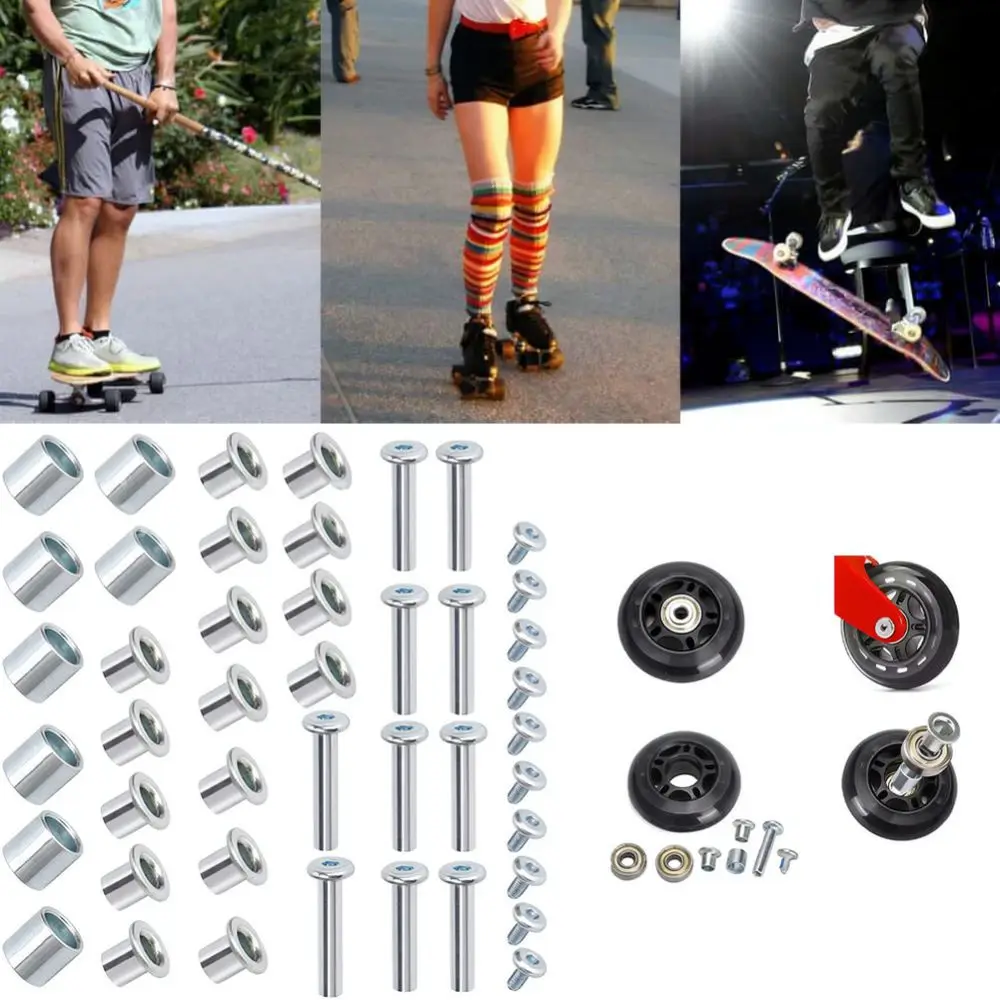 Roller Skate Maintenance Tool Kit For Strikate Inline Skates Replacement Axle Bolts And Wrench Professional Supplies
