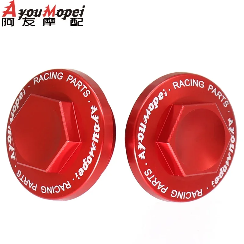 Para HONDA XR250 XR400 Motard XR200R CRF230L CRF230M XR 250 accesorios de motocicleta tapa de válvula de aceite Tappet agujero de ajuste perno de cubierta