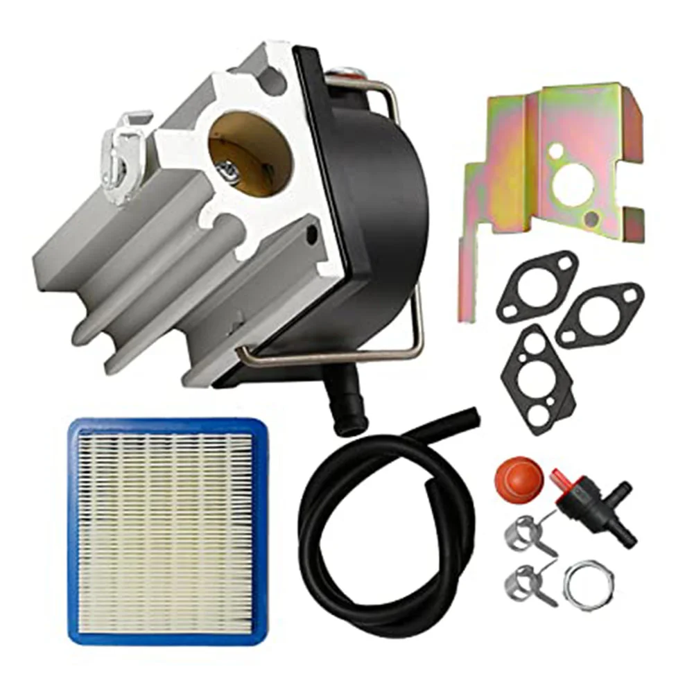 Carburetor Assembly and Air Filter Set for Tecumseh 640020 640020A 640020B VLV126 VLV60 VLV50 VLV55 VLV65 VLV66 Lawn Equipment