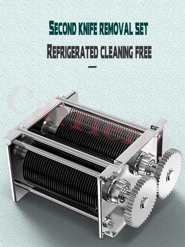 Commercial Electric Meat Mincer Grinder 850W Kitchen Chopper Food Processor Stainless Steel Home Appliance