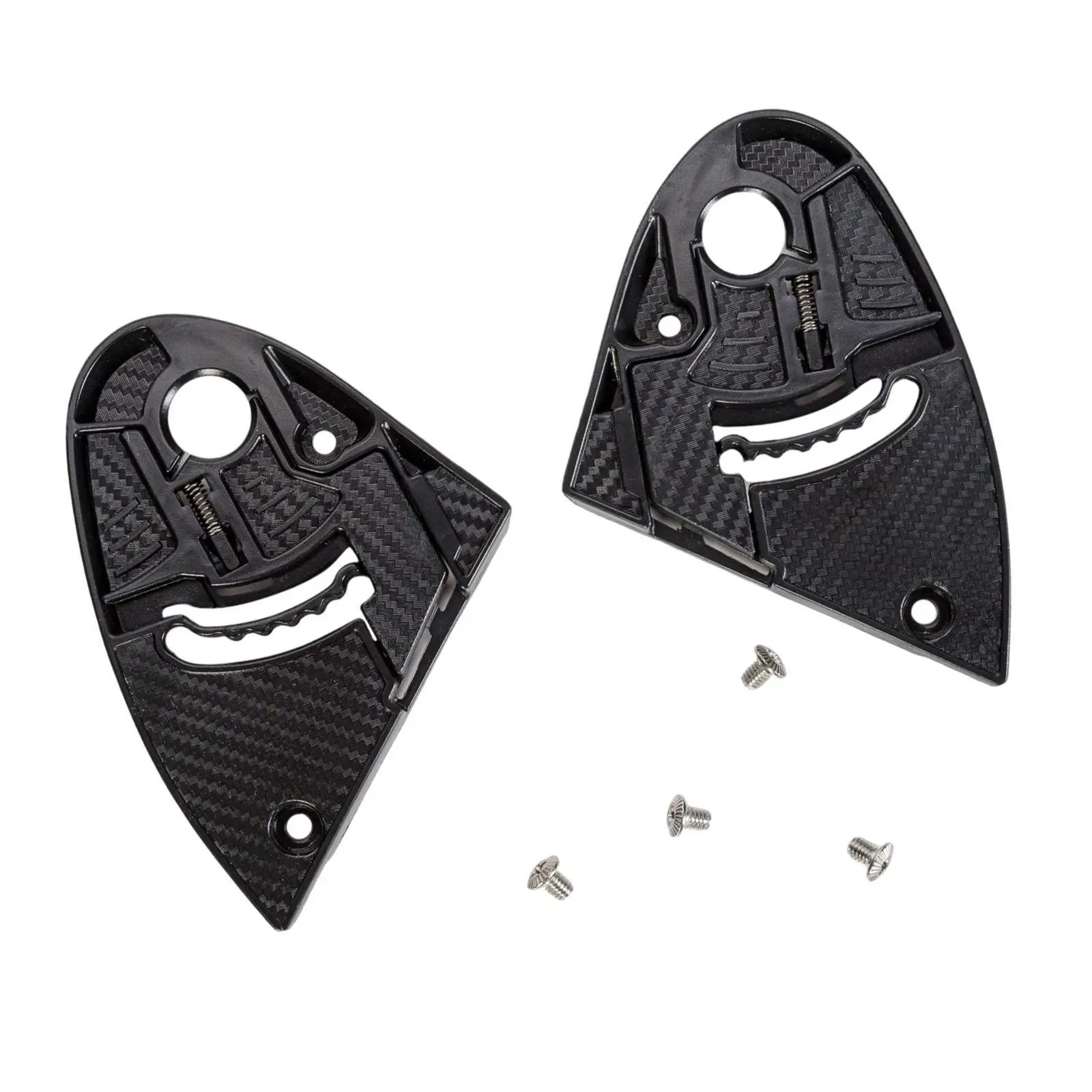 2 Pieces Motorbike Helmet Bases Replace High Spare Parts Accessory Practical