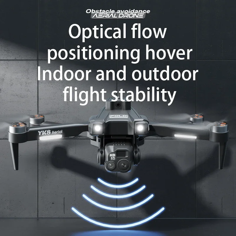 샤오미 Mijia YK8 드론, 8K 전문 듀얼 카메라, GPS 장애물 회피 항공 사진, 접이식 브러시리스 쿼드콥터