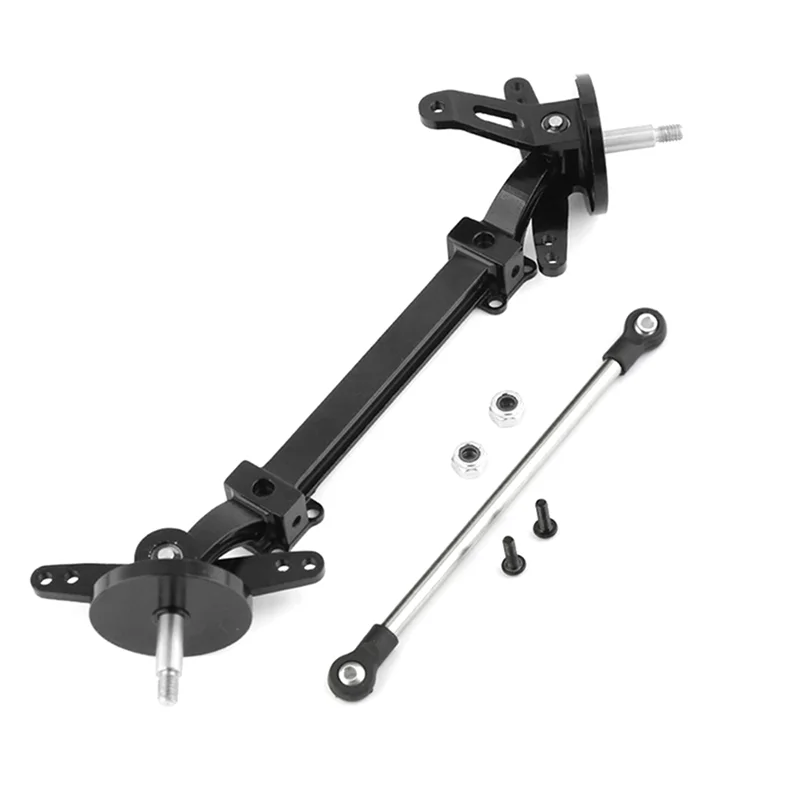 

A45F-металлический передний мост рулевого управления в сборе, рычаг без питания для Tamiya 1/14 RC Truck, детали для обновления трактора, аксессуары