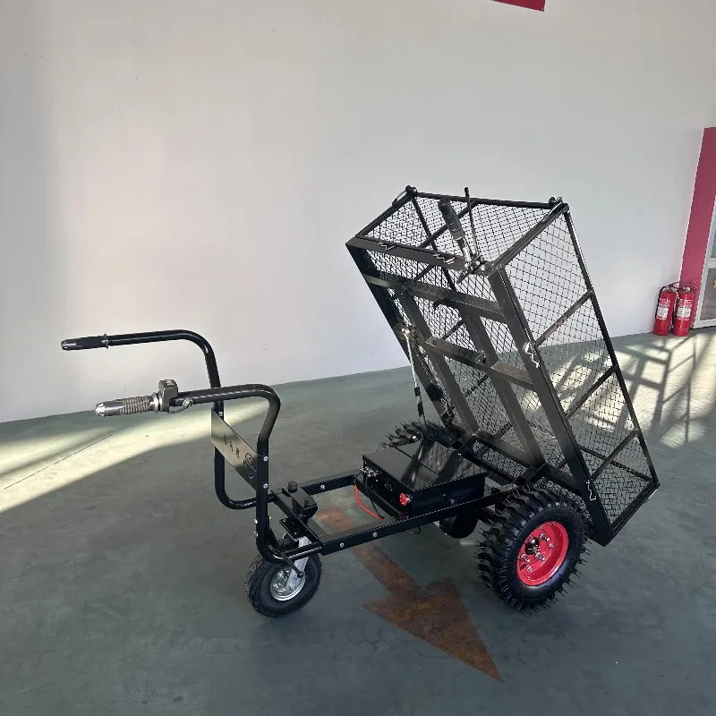 

Тачка с сеткой для сброса Power Wagon для тяжелых условий эксплуатации для фермы и сада