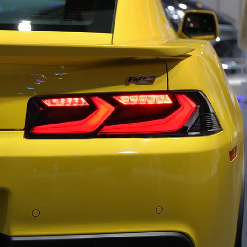FT Car Lights ForChevrolet Camaro C8 Taillights 2014-2015 LED Tail Lamp Dynamic Turn Signal Light Car Taillights Assembly