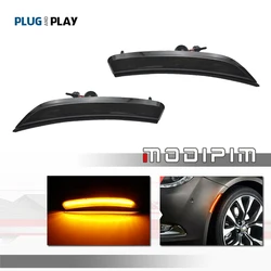 Bianco/Amber LED Auto Parafango Anteriore Indicatore Laterale Luci Per Il 2015 2016 2017 Chrysler 200 Luce di Parcheggio/Indicatore di Direzione