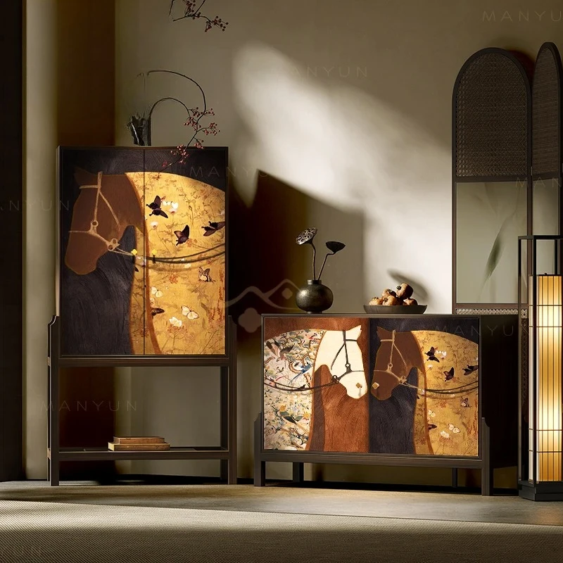 Song Dynasty Aesthetics Instant Success Solid Wood Chest of Drawers Chinese Style Storage Cabinet