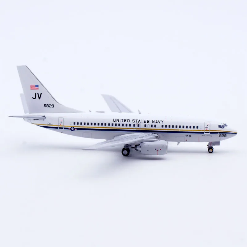 XX40075 Legering Collectible Vliegtuig Gift JC Wings 1:400 US NAVY Boeing C-40A Clipper Diecast Vliegtuigen Jet Model 165829   Met standaard