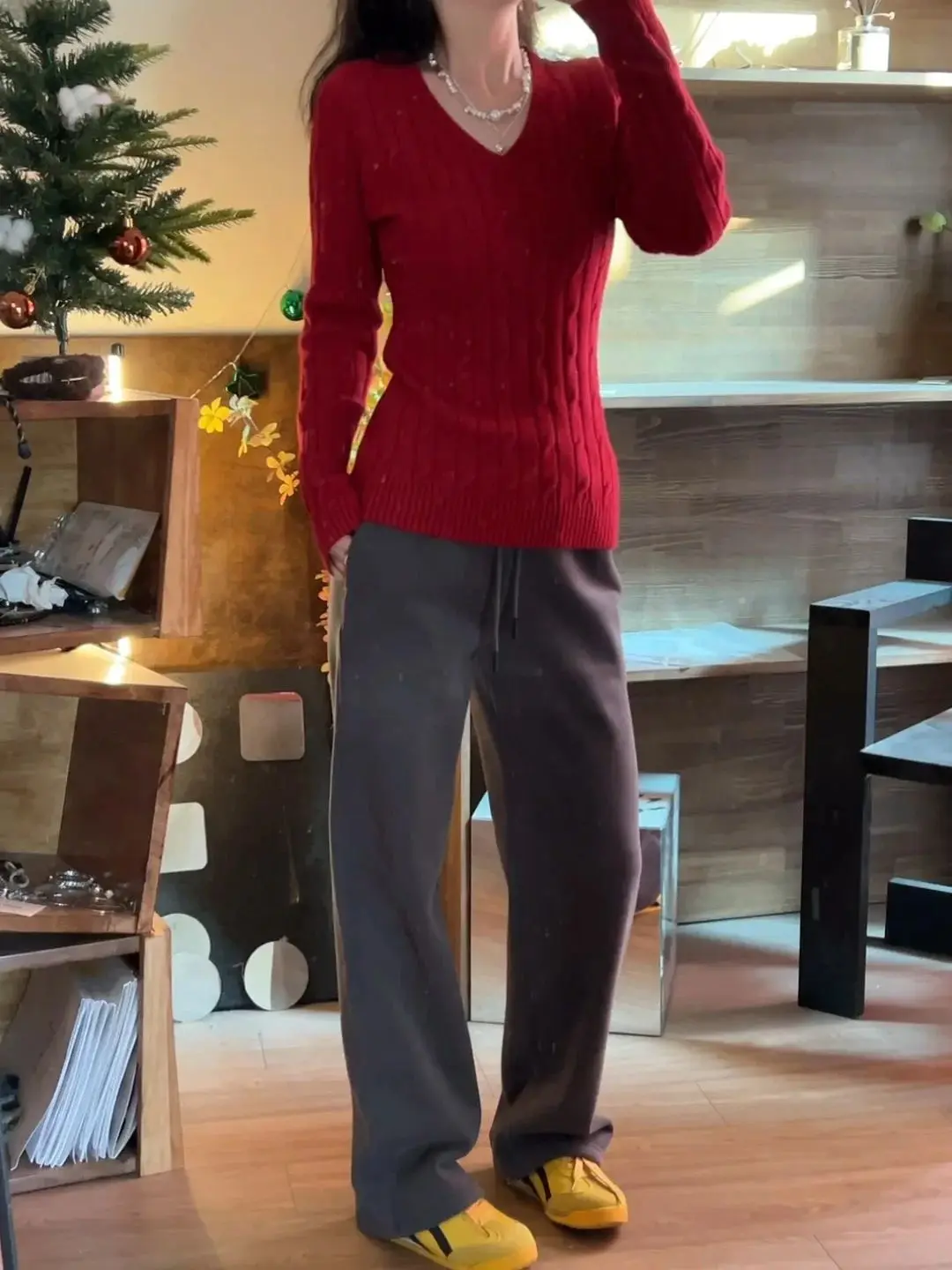 Swetry Bluzy Pulowery Damskie Kaszmir Damski Dzianina Styl Western Trend Damski 2025 Odprowadzanie Potu Leopard Na Zewnątrz BF