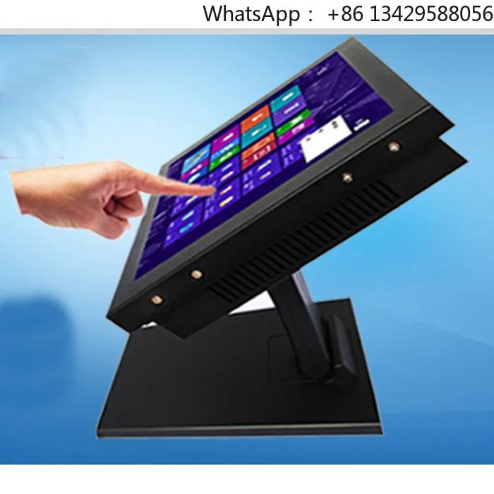 12 Inch Skylake Dual Core Resistive Embedded Touch Screen Panel PC Fanless with Dust Proof Function for Industrial Machine