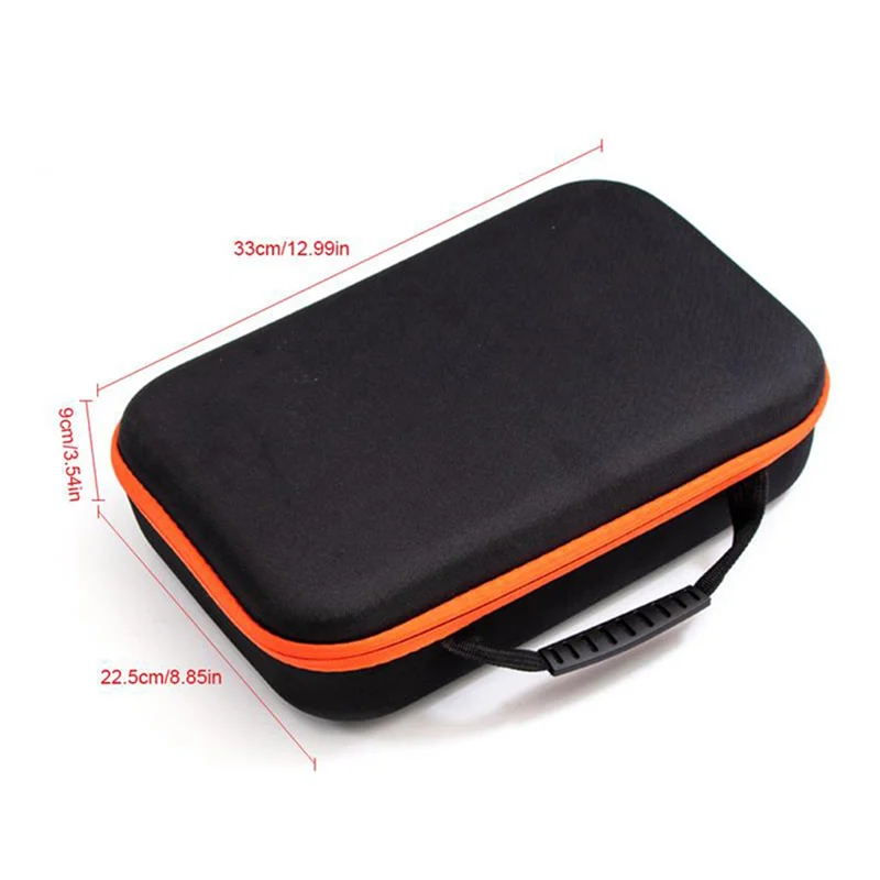 Waterproof Tool Bag Shockproof Tool Box Electric Drill Carry Case Oxford Cloth Bag for Electrician Hardware 33X22.5X9Cm