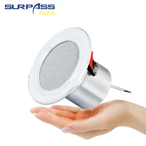 3 inch 8-OHM 10W Bathroom ceiling speakers speaker speaker moisture proof aluminum sound quality bottom audio system 8 Main Sales Passive Sound Box - №1